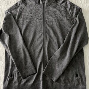 lululemon athletica Gray Full-Zip Jacket